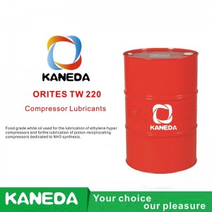 KANEDA ORITES TW 220 زيت أبيض من درجة الغذاء يستخدم لتزييت الضواغط المفرطة من الإيثيلين ولتشحيم الضاغطات الترددية للمكبس المكرسة لتخليق NH3.