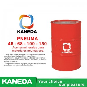 KANEDA PNEUMA 46 - 68 - 100 - 150 Aceites metales para materiales neumáticos.